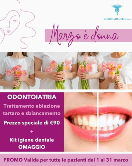 Promozione Marzo è donna